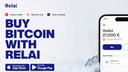 Relai — Bitcoin-only megtakarítási app Svájcból