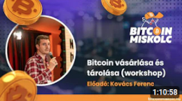 Bitcoin vásárlása és tárolása