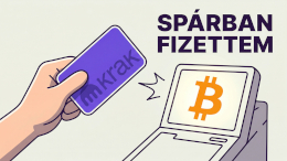 Így fizettem bitcoinnal a Spárban - Krak kártya bemutató