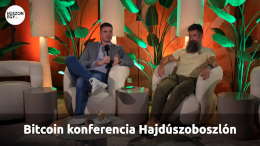 Bitcoin konferencia Hajdúszoboszlón