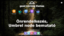 Önrendelkezés, Umbrel node bemutató