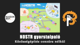 NOSTR gyorstalpaló - Közösségépítés cenzúra nélkül